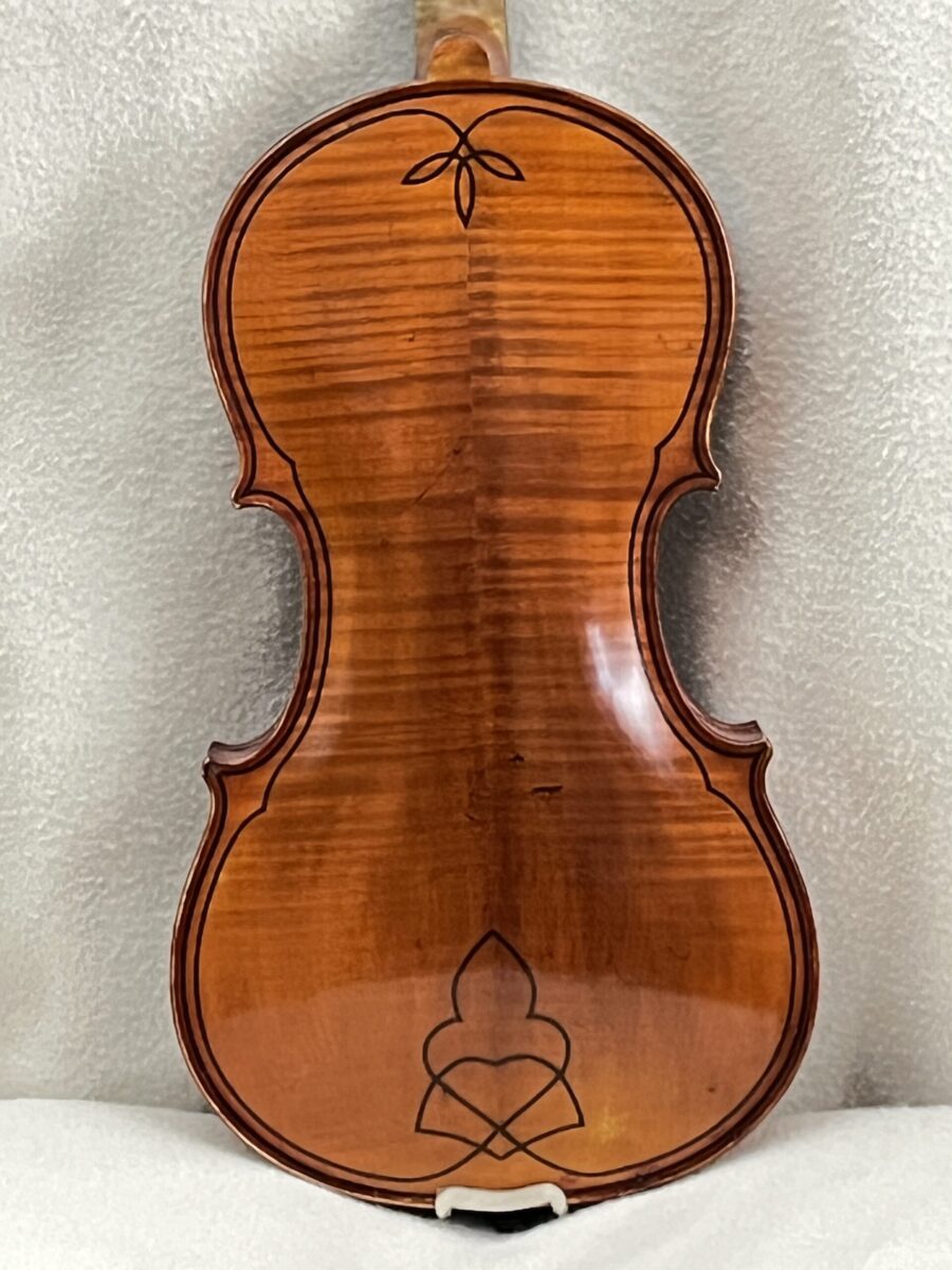 Violin C-0025 back