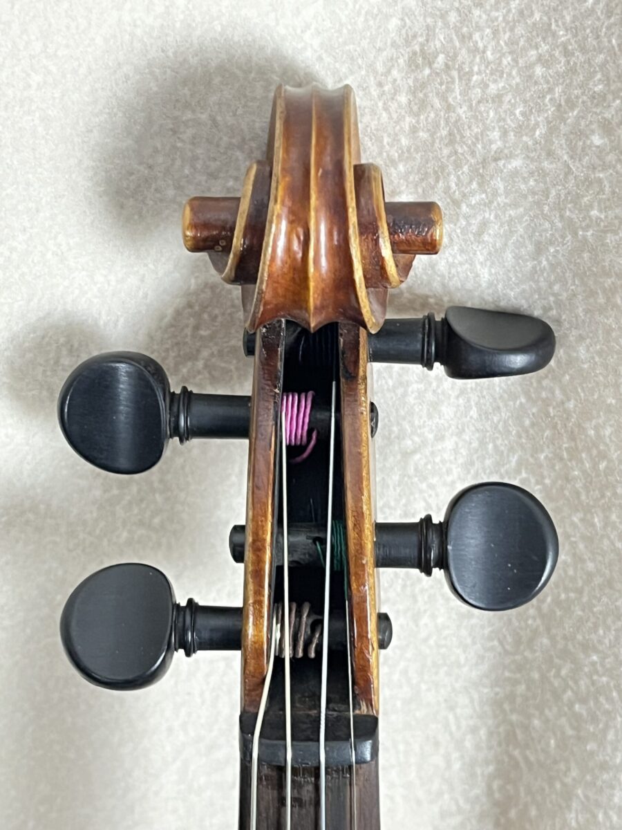 Violin s-3781 scroll