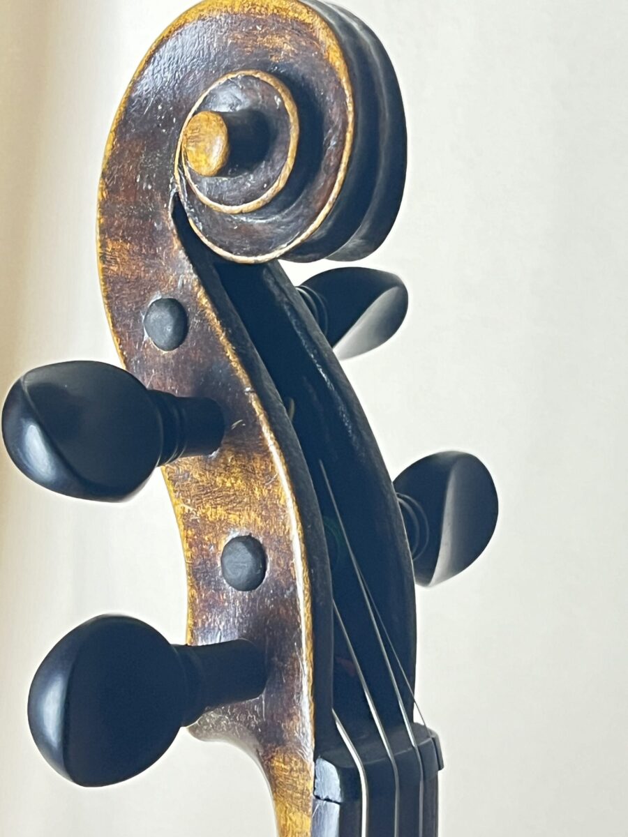 Violin s-4141 scroll