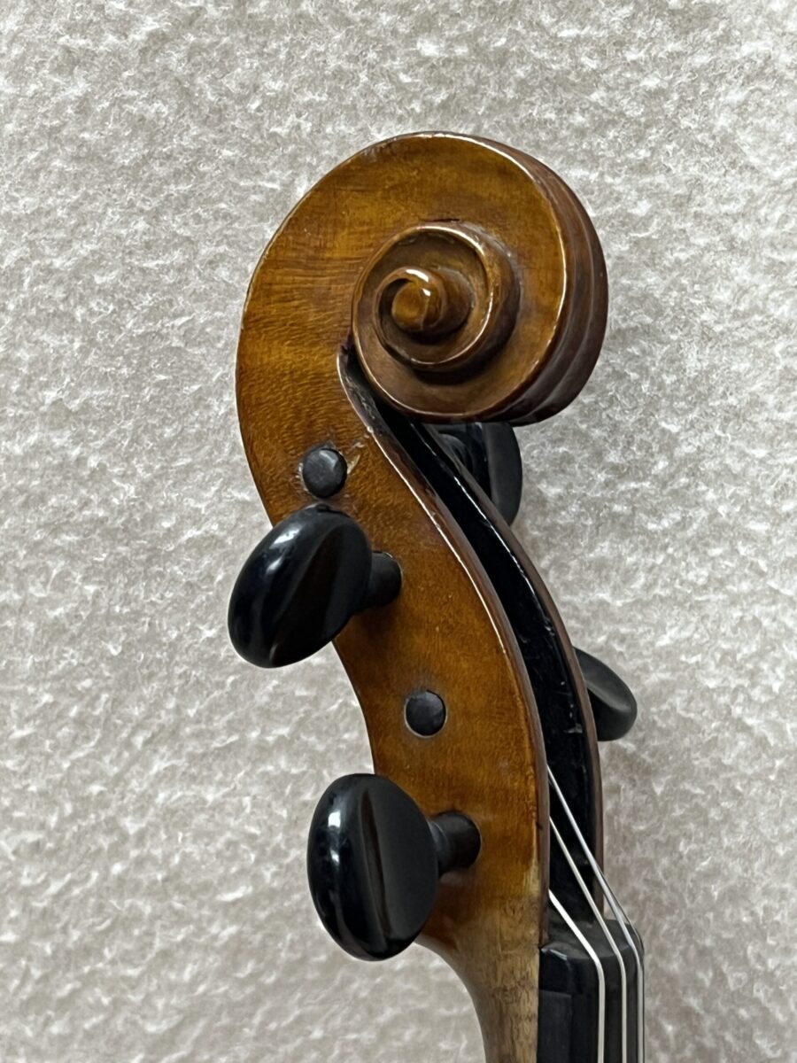 Violin s-4143 scroll