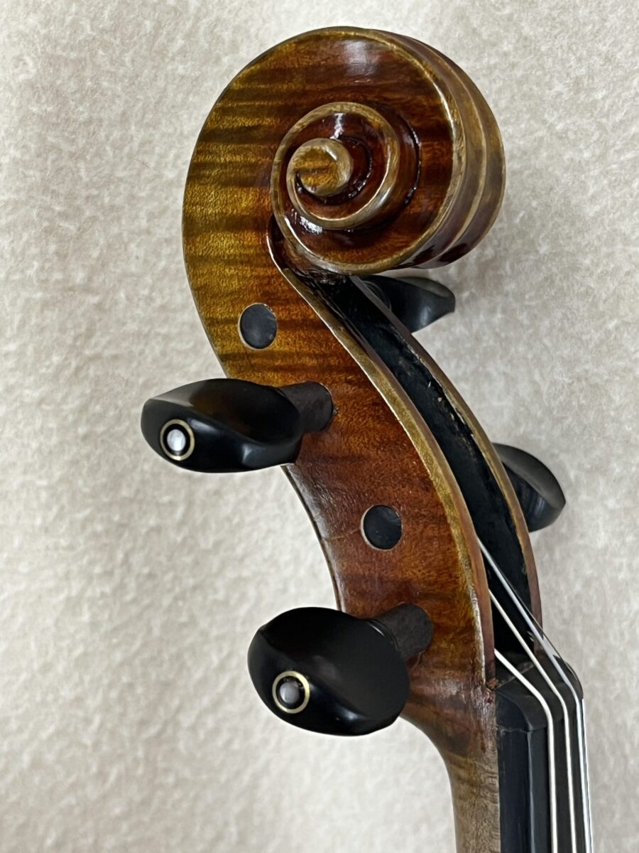 Violin s-4203 scroll