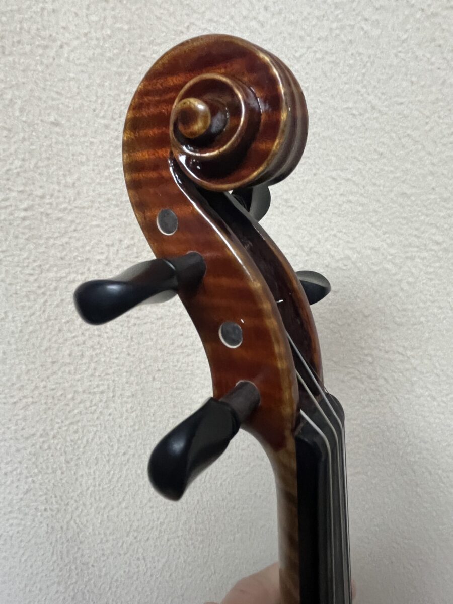 Violin s-4194 scroll